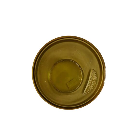 Vidrios San Miguel 100% Recycled Glass Yellow Tumbler 4” Drinking Glass Scratch* - Picture 2 of 2